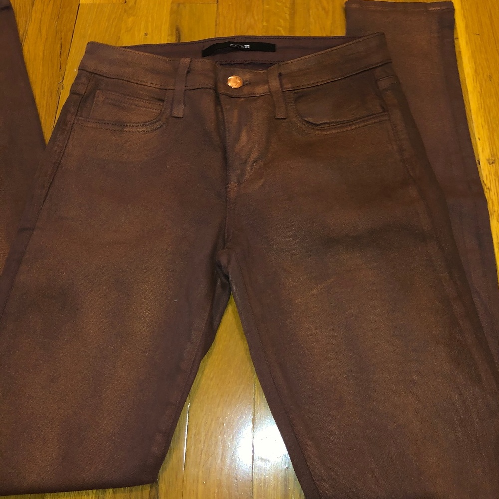 Joes Jeans brown mettalic